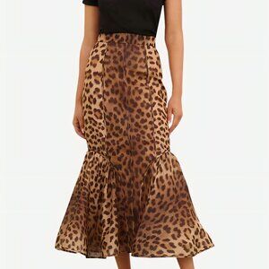 ZIMMERMANN Crush Panelled Pencil Skirt
